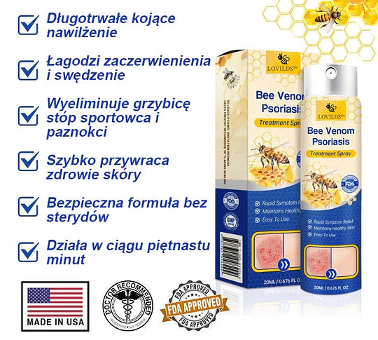 (🔥Płatność przy odbiorze🔥60% zniżki) LOVILDS™ PsoriaHeal Spray na łuszczycę (wysyłka na cały świat – bezpłatna wysyłka)🌐