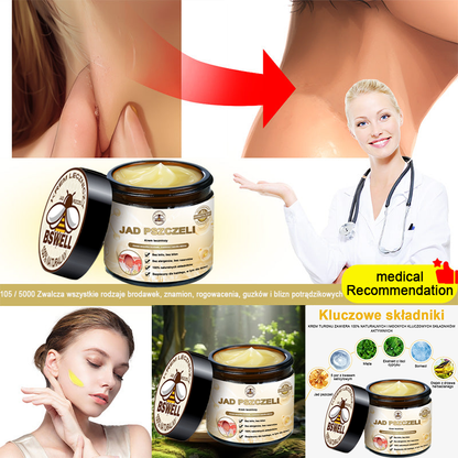 🐝✨𝑩𝑺𝑾𝑬𝑳𝑳® Krem z jadami pszczół 👨‍⚕️ (Rekomendacja dermatologów) (🔥Ostatni dzień promocji, 80% zniżki)