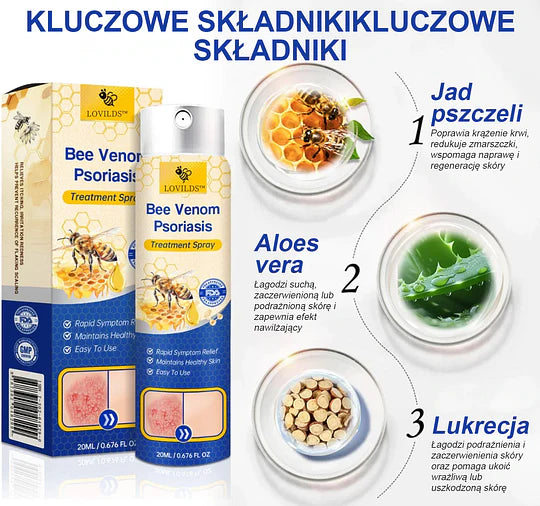 (🔥Płatność przy odbiorze🔥60% zniżki) LOVILDS™ PsoriaHeal Spray na łuszczycę (wysyłka na cały świat – bezpłatna wysyłka)🌐