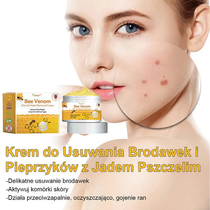 【🌊 Za pobraniem🌊 】 Vsoxa™ Krem do usuwania brodawek i pieprzyków z jadem pszczelim (👨‍⚕Zalecenia AAD) 🐝🐝 (🔥Ostatni dzień wyprzedaży 70% taniej)